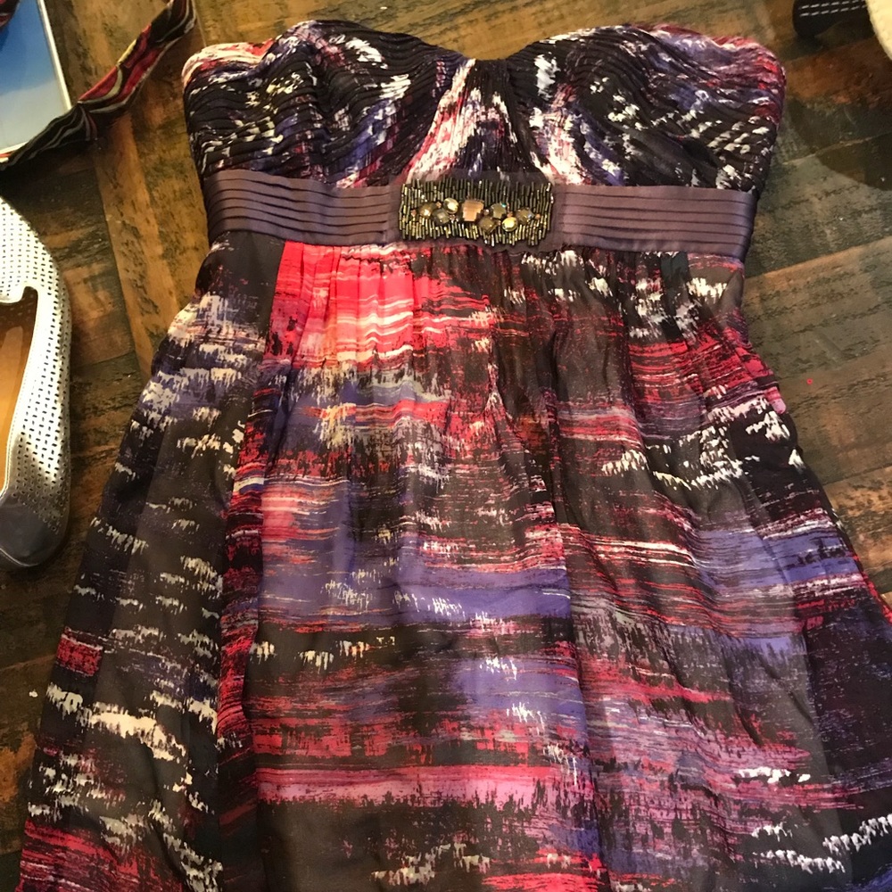 BCBG Strapless dress